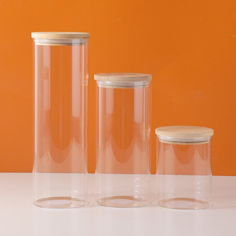 Vaso di vetro per la conservazione-1300ml