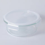 Ciotola rotonda in vetro borosilicato ad alta resistenza-970ml