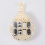 Manicure indossabile, cristallina e vivace - griglia elegante 53#