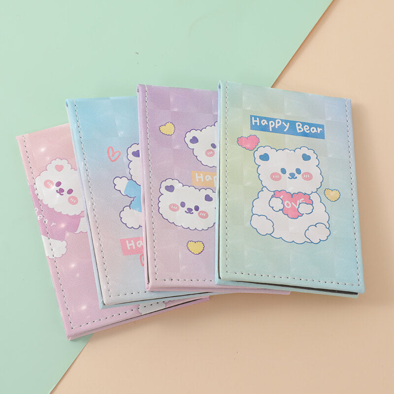 Specchio infrangibile pieghevole dell'orso felice-1Pz