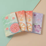 Specchio infrangibile pieghevole a forma di frutta con colori sfumati-1Pz