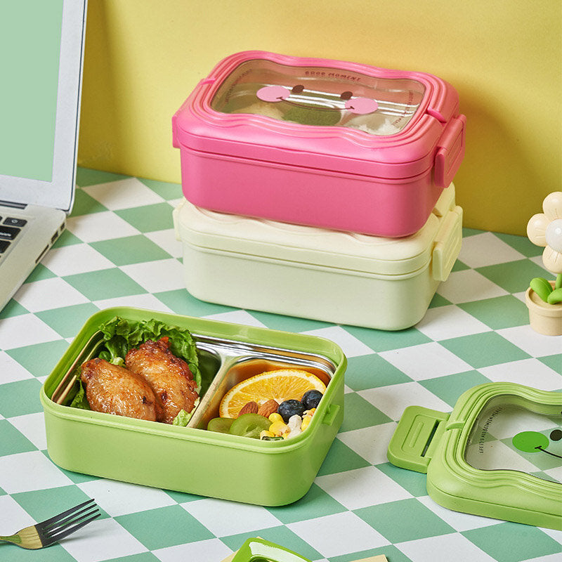 Portapranzo in acciaio inossidabile Smiley