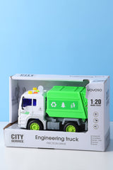 Camion igienico inerziale (con suono e luce) - contiene 3 pezzi di batteria AG13