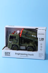 1:20 Veicolo lanciamissili inerziale (con suono e luce) - contiene 3pcs AG13 batteria