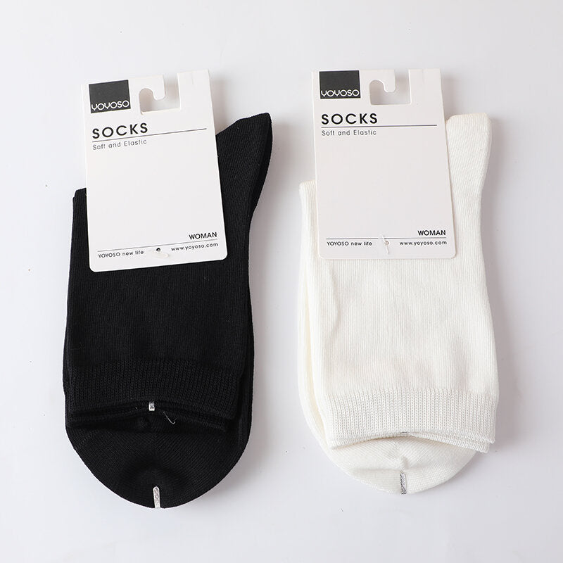 Calze da donna a metà polpaccio a tinta unita