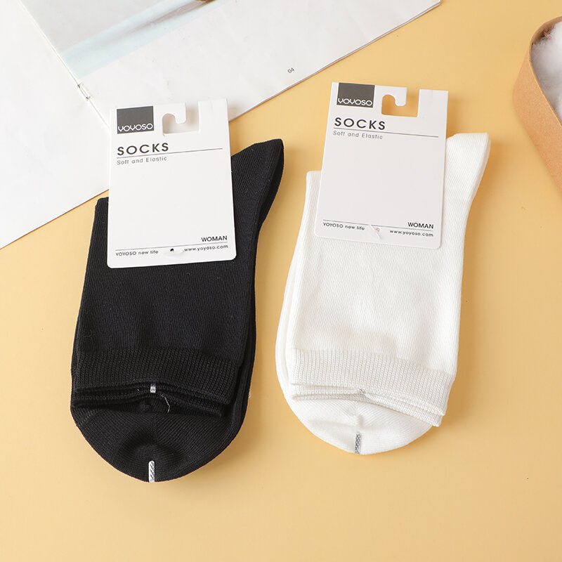 Calze da donna a metà polpaccio a tinta unita