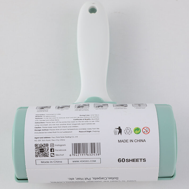 Rullo per lanugine a conchiglia