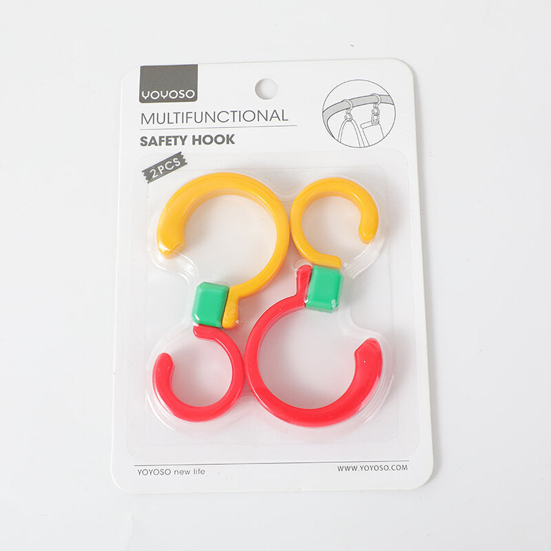 Gancio di sicurezza multifunzionale 2 pezzi