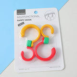 Gancio di sicurezza multifunzionale 2 pezzi