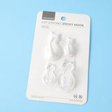 Gatto forte gancio appiccicoso 4pcs