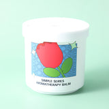 Serie semplice balsamo aromaterapico-rosa