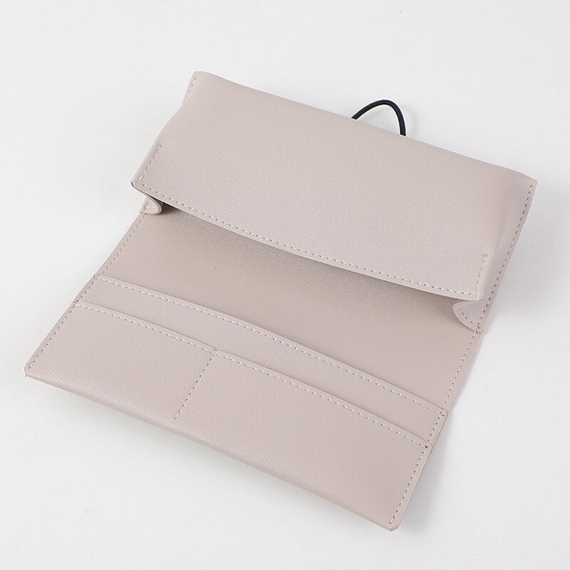 Borsa per occhiali da sole semplice ed elegante - grigio