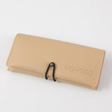 Borsa per occhiali da sole semplice ed elegante - giallo crema