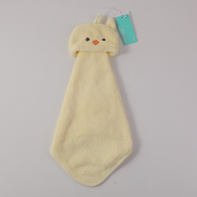 Asciugamano a forma di gallina