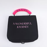 borsa per il lavaggio a mano in perla-nero