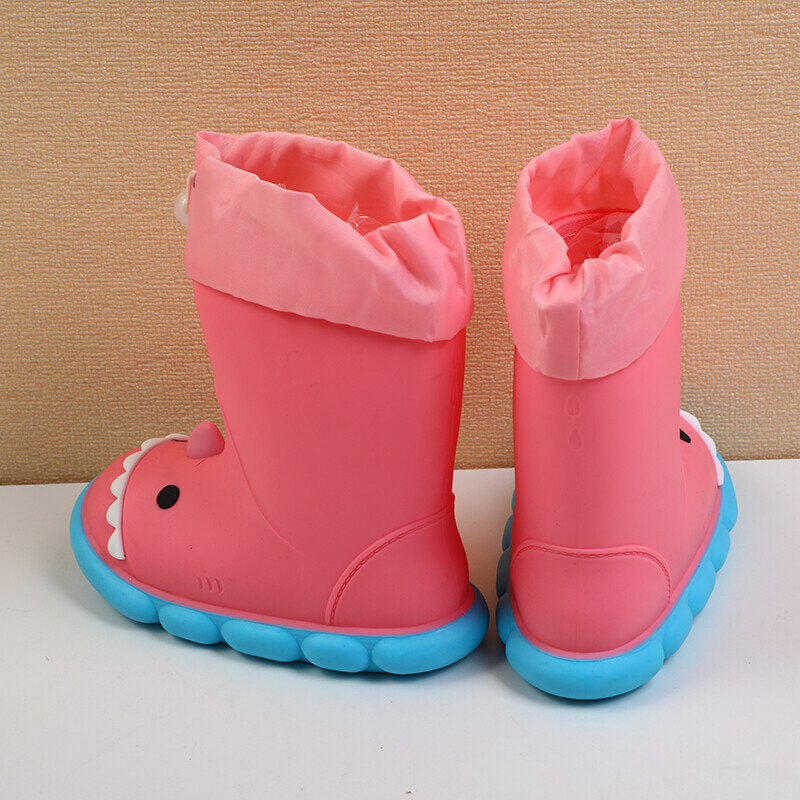 Stivali da pioggia per bambini Pink Shark - 180