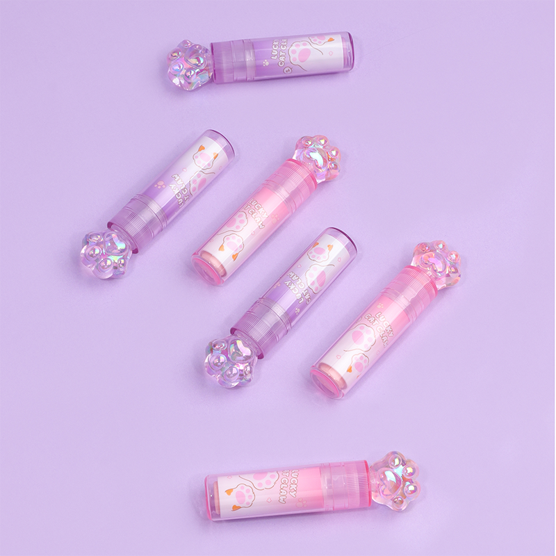 Gomma di rossetto a forma di zampa per gatto fortunata– 1 pezzo