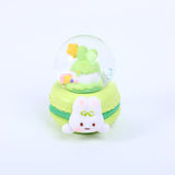 Sfera di cristallo color macaron con luce 45#