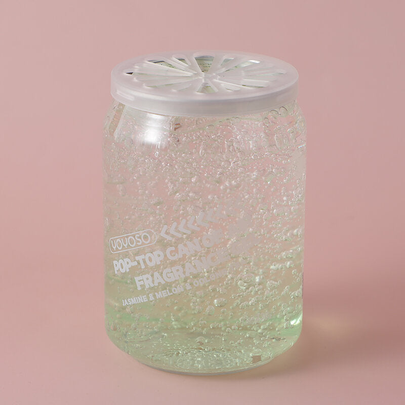 Barattolo pop-top di gel profumato di l'aria: gelsomino, melone e tè oolong