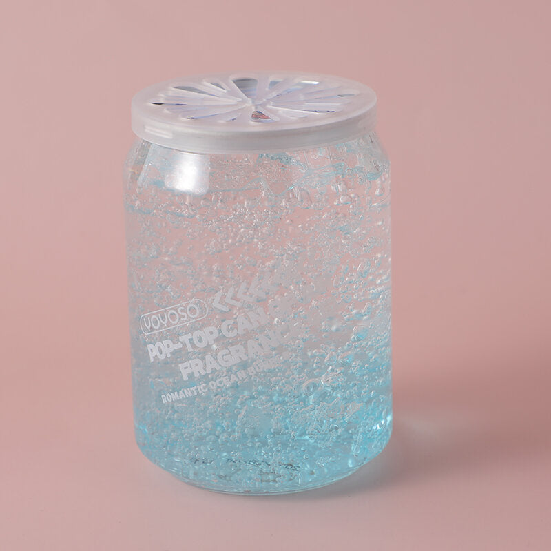 Barattolo pop-top di gel profumato di l'aria: bolla romantica dell'oceano