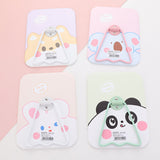 Specchio da tavolo di foto della testa di animali domestici con supporto