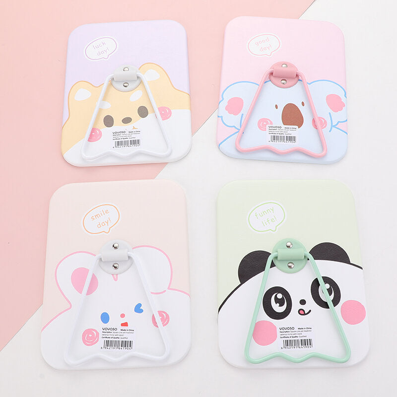 Specchio da tavolo di foto della testa di animali domestici con supporto