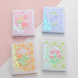 Quadrato fiore di primavera serie romantica specchio sabbie mobili-1Pz