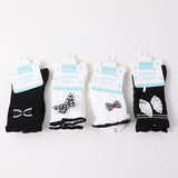 Calzini a metà polpaccio per bambini con nodo a fiocco taglia S