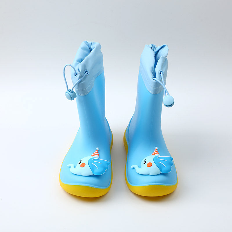 Stivali da pioggia per bambini con elefante dei cartoni animati - 180