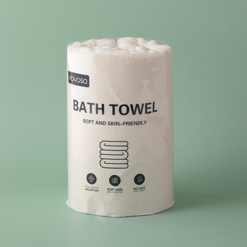 Asciugamano da bagno in velluto corallo tinta unita