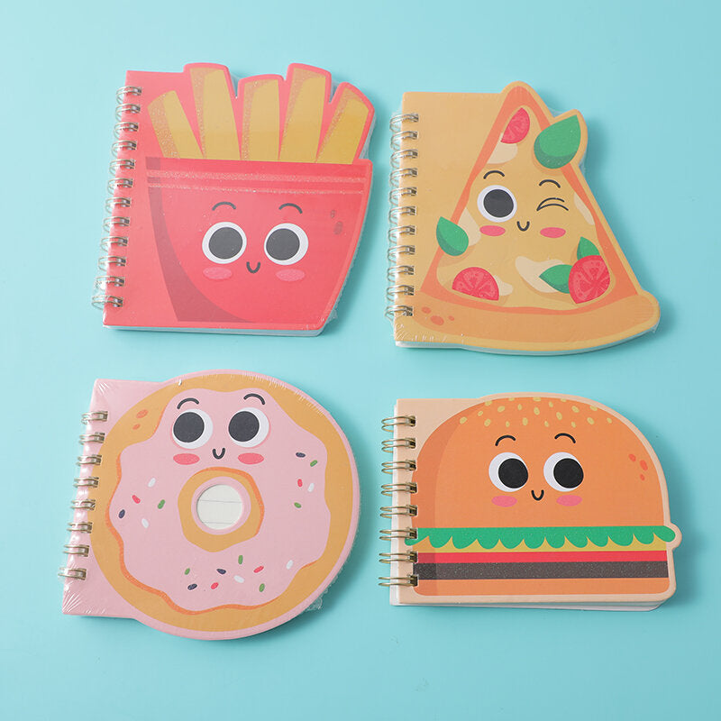 Taccuino a bobina per la modellazione delle calorie A6 a righe orizzontali