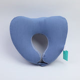 Cuscino multifunzionale per il pisolino a forma di U - blu