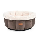 CUCCIA per animali di piccola taglia ad alto aspetto, marrone