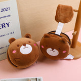 Occhiello e cuscino per il collo 2 in 1 - Curry