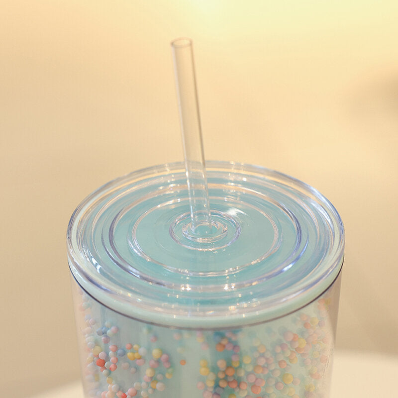 Tazza per bevande  fredde a doppio strato in schiuma grande-750ml