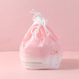 Asciugamano per il viso addensato, morbido e detergente, 80 fogli - motivo EF