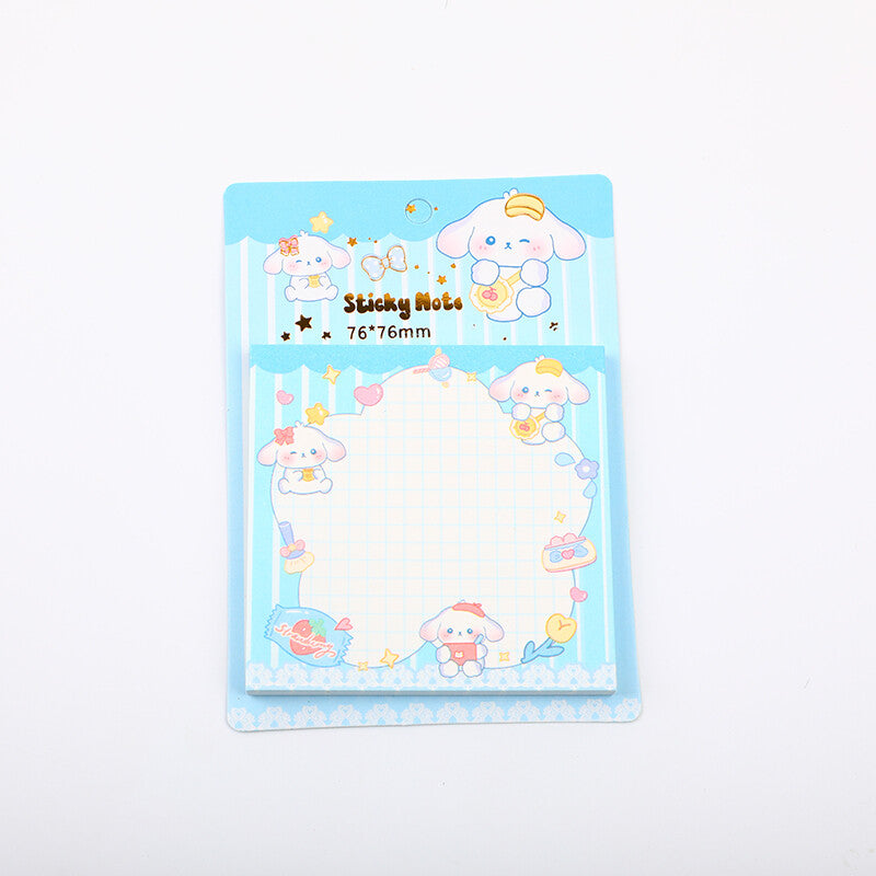 Leah Rabbit Sticky Notes 70 pezzi