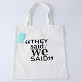 Lettere inglesi semplici borsa della spesa