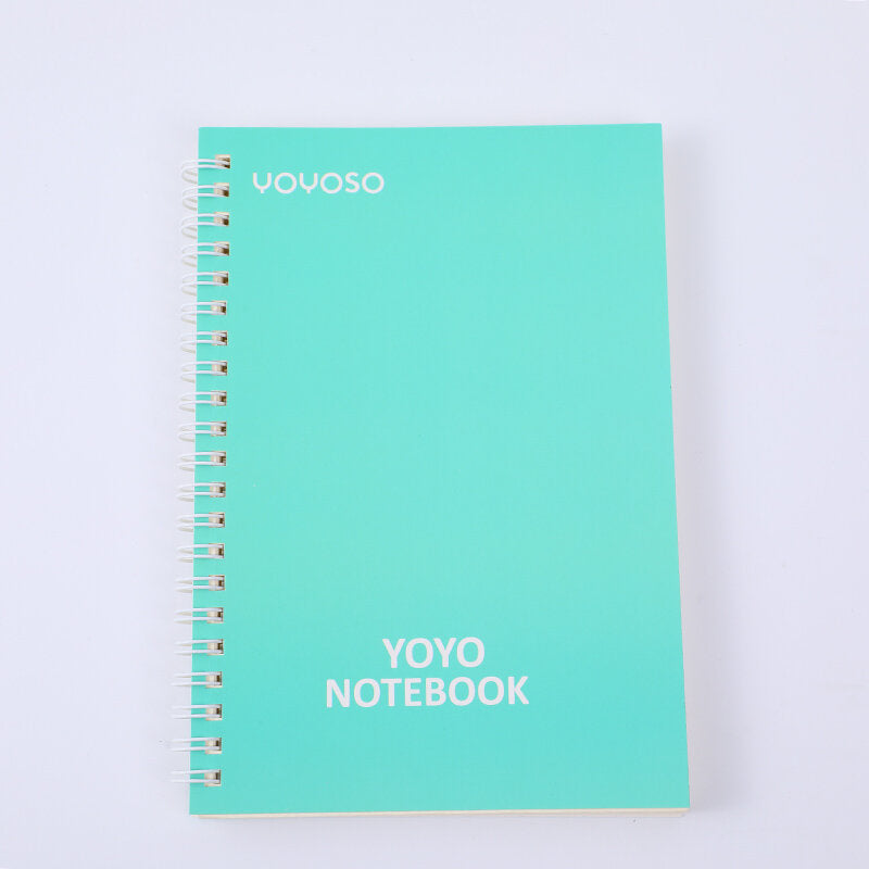 Taccuino a bobina di marca YOYOSO A5- pagine a righe orizzontali