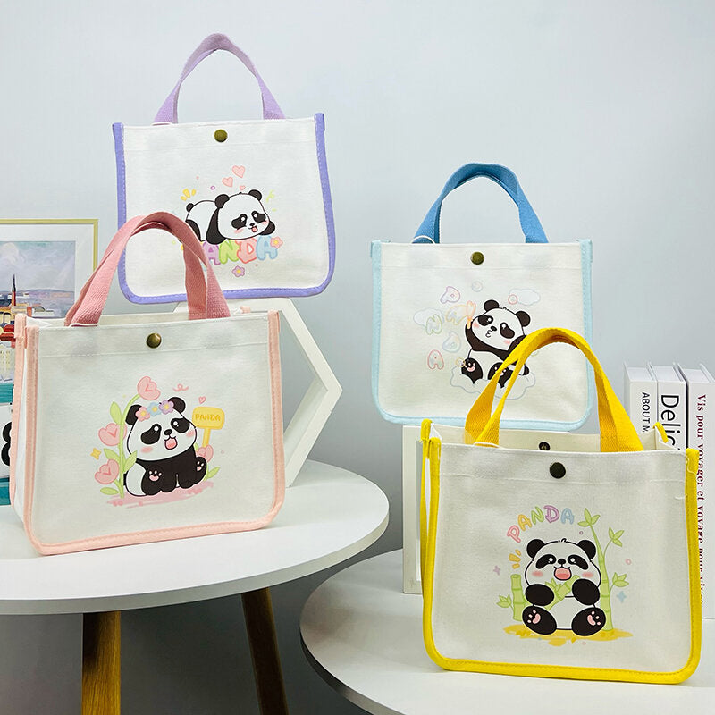 Serie YOYO Panda, simpatico panda, borsa tote