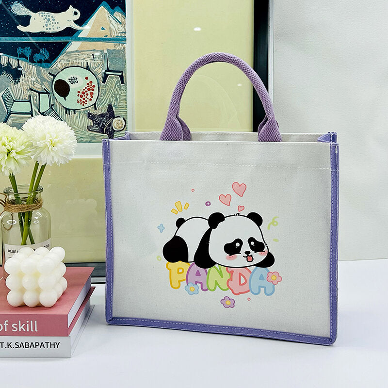 Serie YOYO Panda, simpatica borsa quadrata a forma di panda