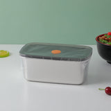 Elegante e semplice portapranzo in acciaio inossidabile 304 da 1000 ml