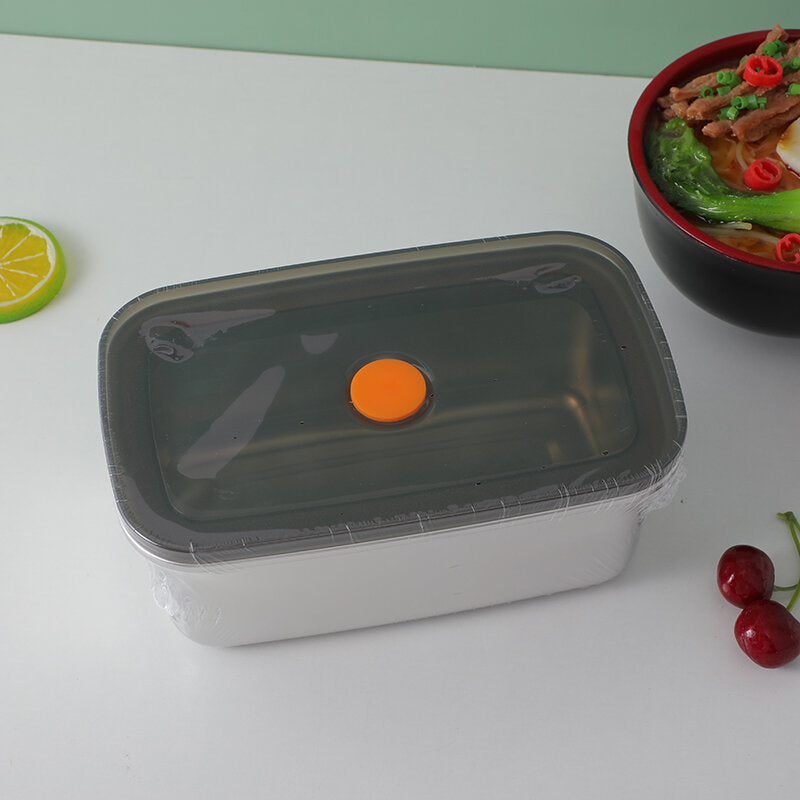 Elegante e semplice portapranzo in acciaio inossidabile 304 da 1000 ml