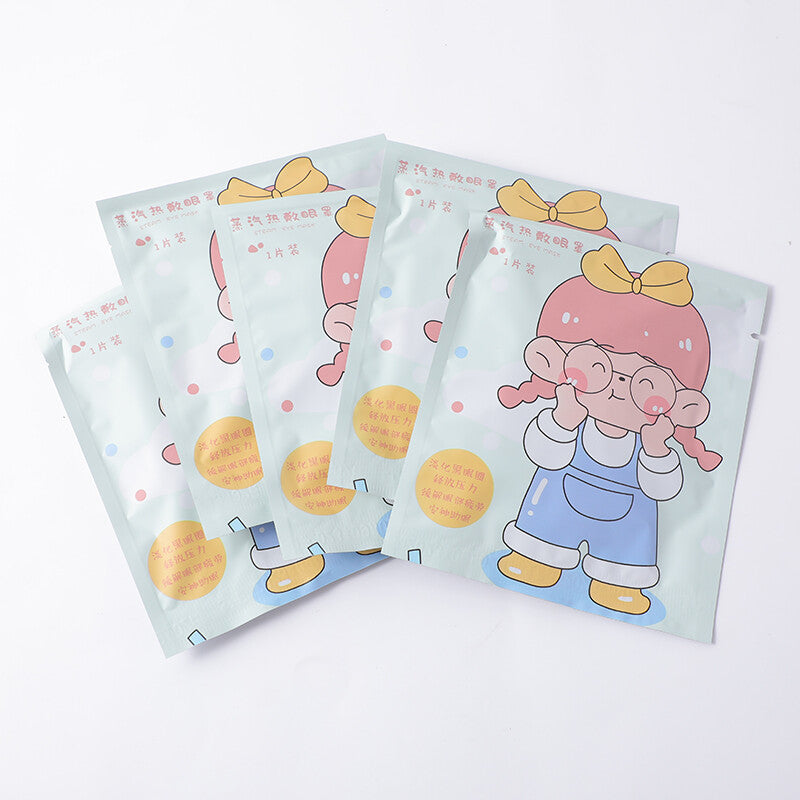 YOYO Panda serie maschera occhi a vapore giallo-5pz