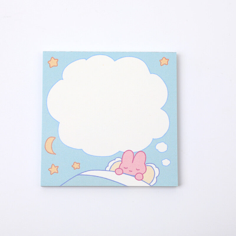 Libro di note adesive della serie Puppy's Day A 50 pezzi