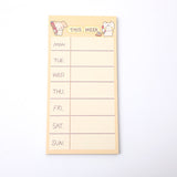 Libro di note adesive della serie Puppy's Day C 50 pezzi