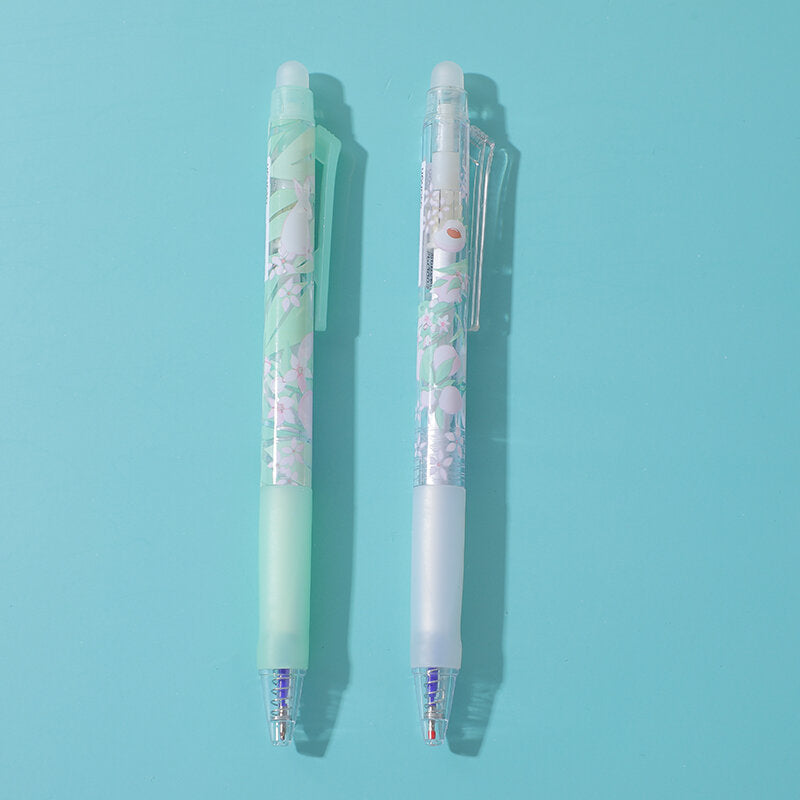 Penna gel cancellabile Primavera Pesca - Blu