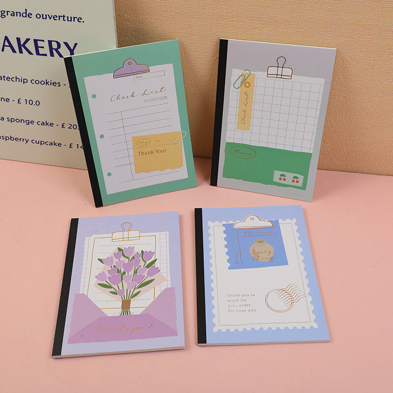 Pieces of Life Libro incollato A5-Linea orizzontale all'interno 40 pezzi