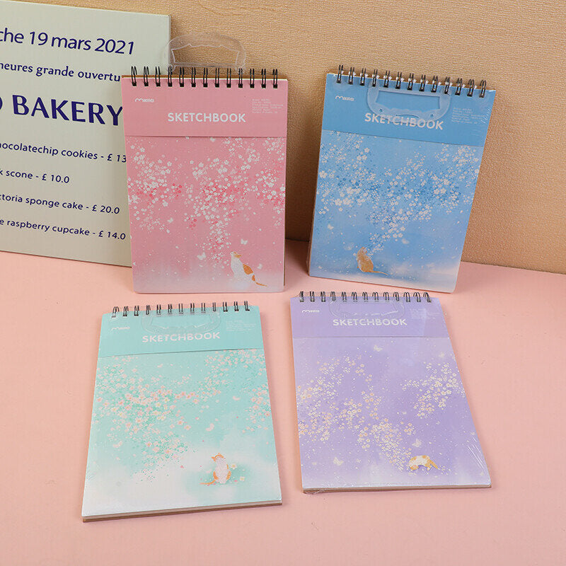 Cat's Sky Sketchbook A4-Interno vuoto 30 pezzi