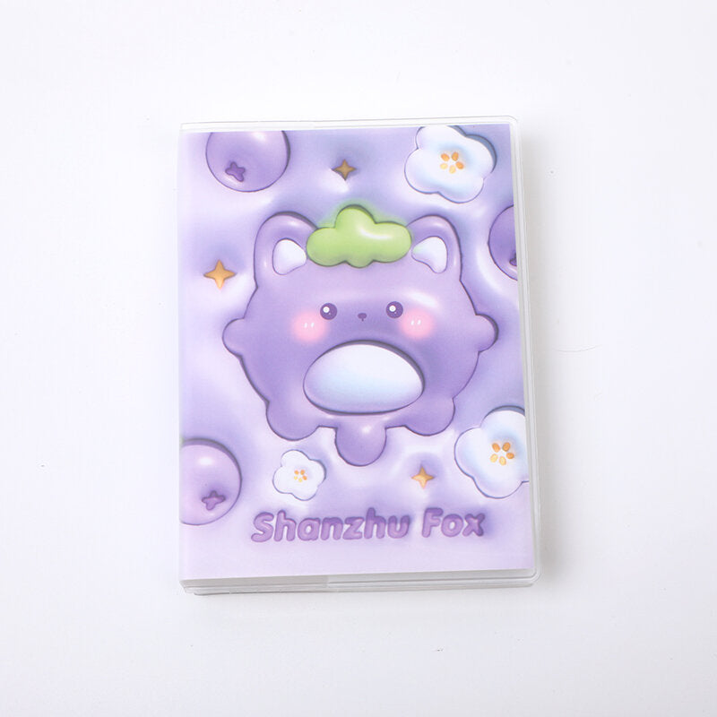 Quaderno incollato con frutta dolce - Inserti a righe orizzontali 100 pezzi